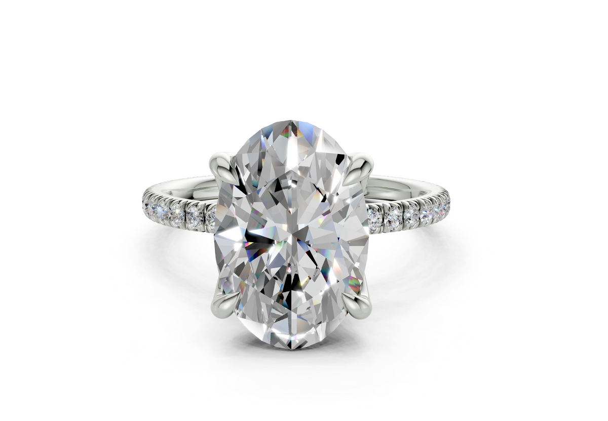 Verona Oval Engagement Ring