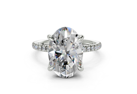 Verona Oval Engagement Ring