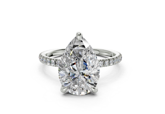 Verona Pear Engagement Ring