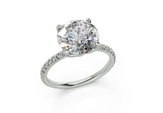 Verona Round Engagement Ring