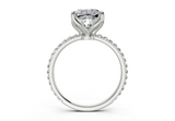 Verona Square Cushion Engagement Ring