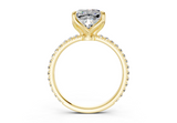 Verona Square Cushion Engagement Ring