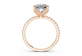 Verona Square Cushion Engagement Ring