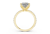 Verona Square Radiant Engagement Ring