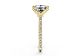 Verona Elongated Cushion Engagement Ring