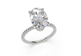 Jasmine Oval Engagement Ring