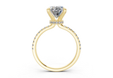 Jasmine Oval Engagement Ring