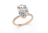 Jasmine Oval Engagement Ring