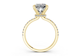 Jasmine Square Cushion Engagement Ring