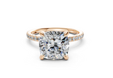 Jasmine Square Cushion Engagement Ring