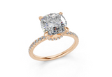 Jasmine Square Cushion Engagement Ring