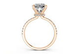 Jasmine Square Cushion Engagement Ring