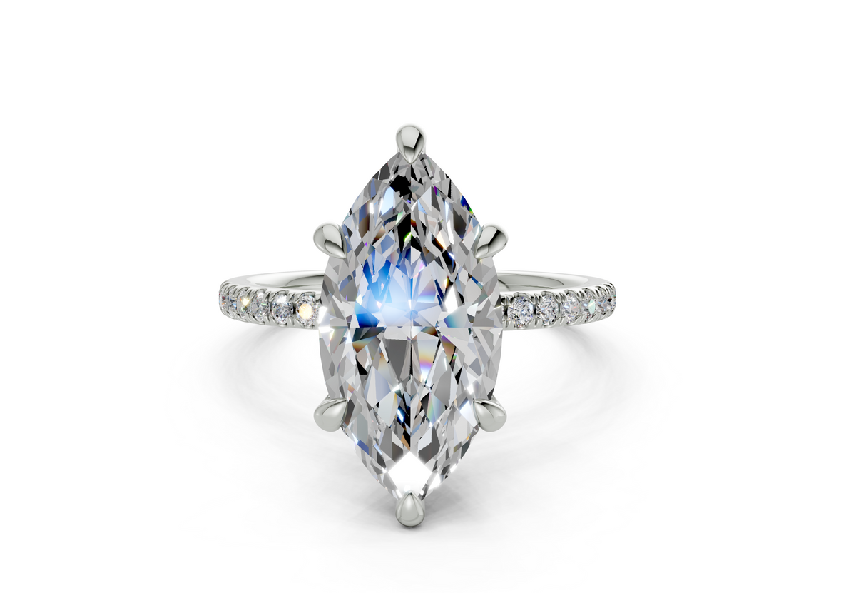 Jasmine Marquise Engagement Ring