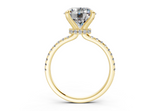 Jasmine Round Engagement Ring