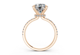 Jasmine Round Engagement Ring