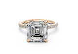 Aster Asscher Engagement Ring