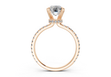 Aster Elongated Cushion Engagement Ring