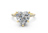 Aster Heart Engagement Ring