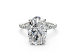 Aster Oval Engagement Ring