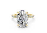 Aster Oval Engagement Ring