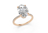 Aster Oval Engagement Ring