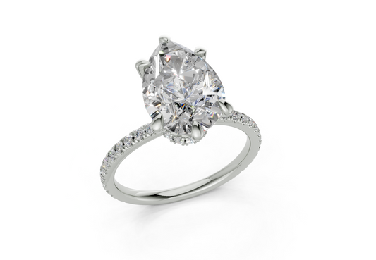 Aster Pear Engagement Ring