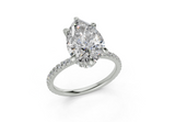 Aster Pear Engagement Ring