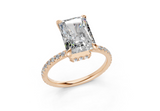 Aster Radiant Engagement Ring