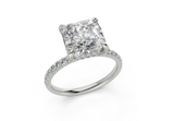 Magnolia Square Radiant Engagement Ring