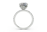 Amaryllis Oval Engagement Ring