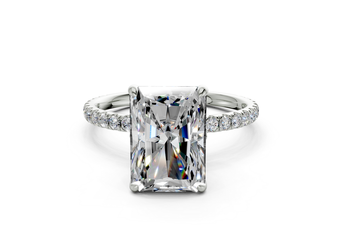 Amaryllis Radiant Engagement Ring