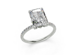 Amaryllis Radiant Engagement Ring