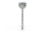 Amaryllis Asscher Engagement Ring