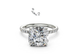 Amaryllis Square Radiant Engagement Ring