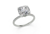 Amaryllis Square Radiant Engagement Ring