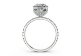 Amaryllis Square Radiant Engagement Ring