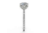 Amaryllis Square Radiant Engagement Ring