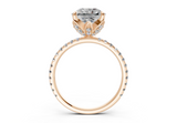 Amaryllis Square Radiant Engagement Ring