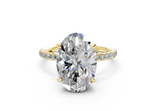 Orchid Oval Engagement Ring