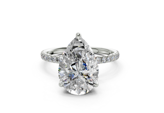 Orchid Pear Engagement Ring