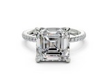 Seville Asscher Engagement Ring