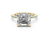 Seville Asscher Engagement Ring