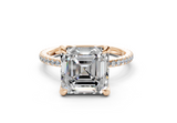 Seville Asscher Engagement Ring