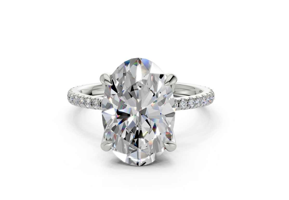 Seville Oval Engagement Ring