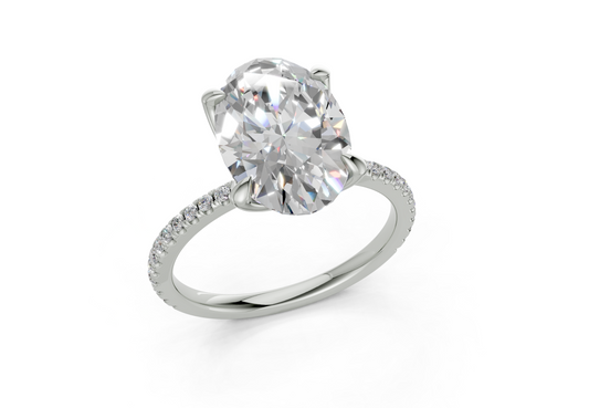 Seville Oval Engagement Ring