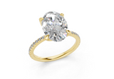 Seville Oval Engagement Ring