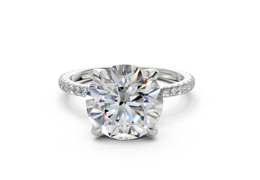 Seville Round Engagement Ring