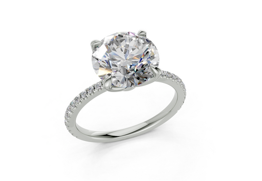 Seville Round Engagement Ring