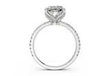 Seville Square Cushion Engagement Ring