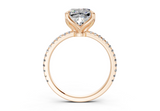 Seville Square Cushion Engagement Ring